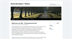 Desktop Screenshot of hss-koeln.de